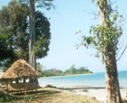 Image of Amkunj Bay beach, Rangat Island, Andaman and Nicobar Islands.